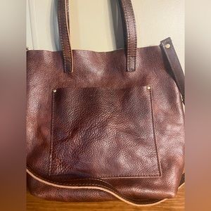 Portland Leather Goods Crossbody Tote - BADLANDS
